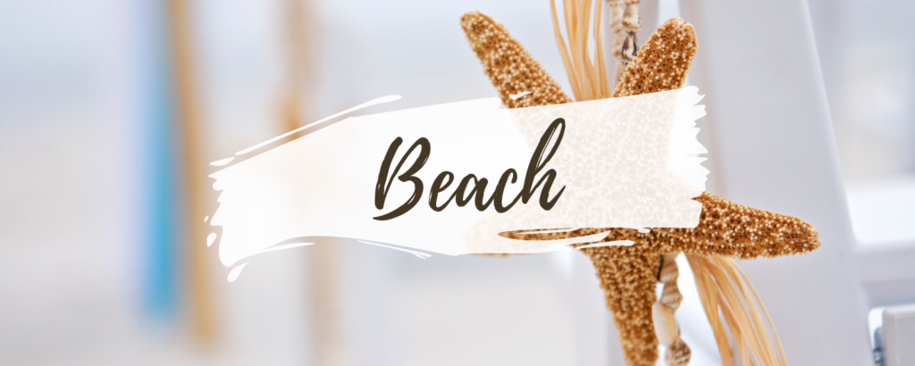 Wedding theme idea - Beach